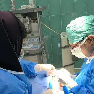 مراقبت بعد از بلفاروپلاستی پلک پایین
