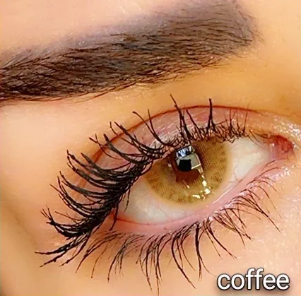 لنز رنگی فصلی سلنا (Selena) coffee