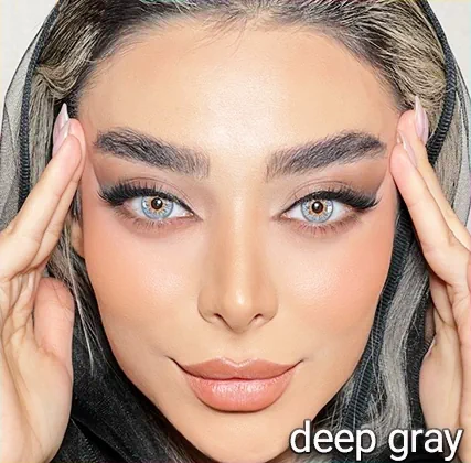 لنز رنگی فصلی سلنا (Selena) deep gray