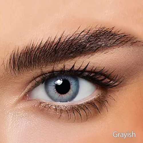 لنز رنگی آناستازیا رنگ گرییش (Anesthesia Grayish) (رنگی بدون نمره)