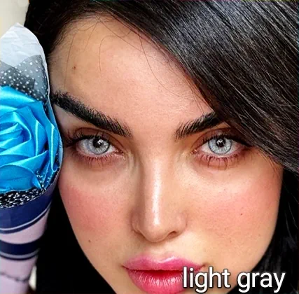 لنز رنگی فصلی سلنا (Selena) light gray