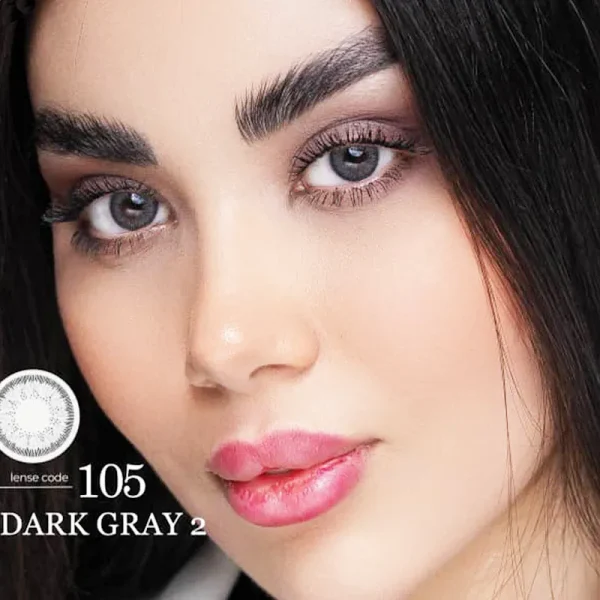لنز زیروسون رنگ دارک گری تن 2 (Dark Gray T2) (ZEROSEVEN)