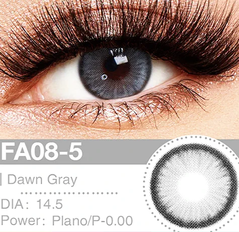 dawn-gray لنز فرشلیدی فصلی رنگی dawn gray